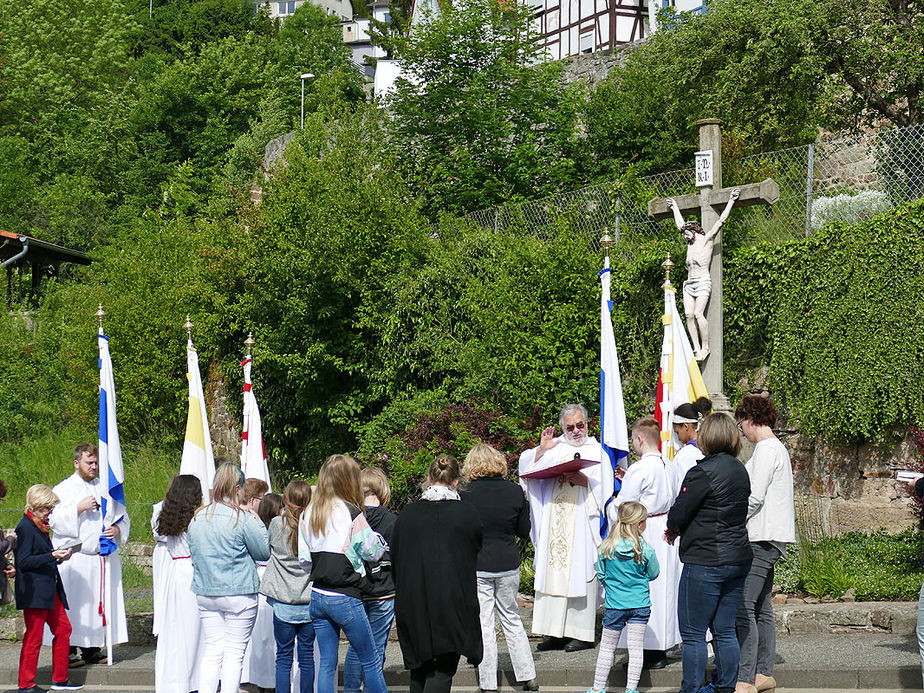 Bittprozession an Christi Himmelfahrt (Foto: Karl-Franz Thiede)